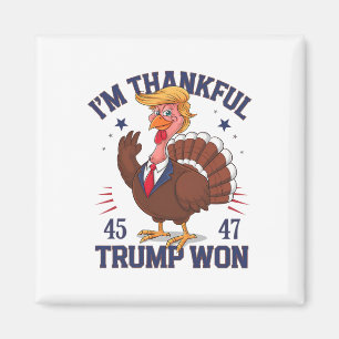 Trump Thanksgiving: ik ben dankbaar dat Trump er v Magneet