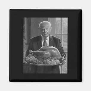 Trump-Thanksgiving Turkije: grappig feest Magneet