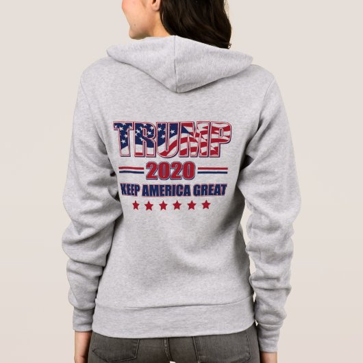 Trump—the-Best-is-yet-to-come- Hoodie (Achterkant)