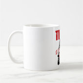 Trump the Democraat Destroyer Graphic Design Humor Koffiemok (Links)