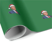 Trump The Halls Wrapping Paper - Limited Edition v Cadeaupapier (Rol Hoek)