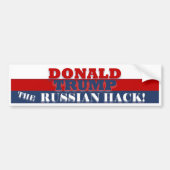 Trump the Russian Hack BumperSticker (Voorkant)