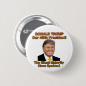 Trump The Silent Majority Button (Voorkant /achterkant)