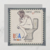 Trump the Stinker Holiday Card Feestdagenkaart (Voorkant / Achterkant)