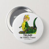 Trump the Terrible Tyrant Ronde Button 7,6 Cm (Voorkant /achterkant)