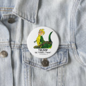 Trump the Terrible Tyrant Ronde Button 7,6 Cm (In situ)