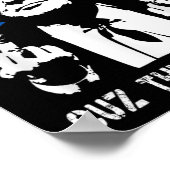 Trump They Hate Us Cuz They Ain't Us Grappige 4e J Poster (Hoek)