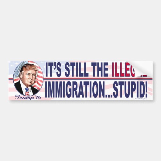 Trump This 2016 Bumpersticker (Voorkant)