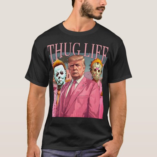 Trump Thug Life T-shirt (Voorkant)