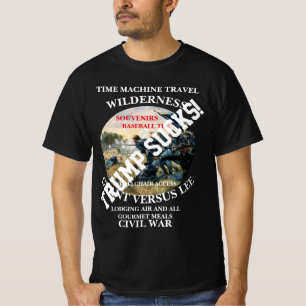 Trump TIJDmachine REIS STRIJD WILDE WERELD 2045 T-shirt