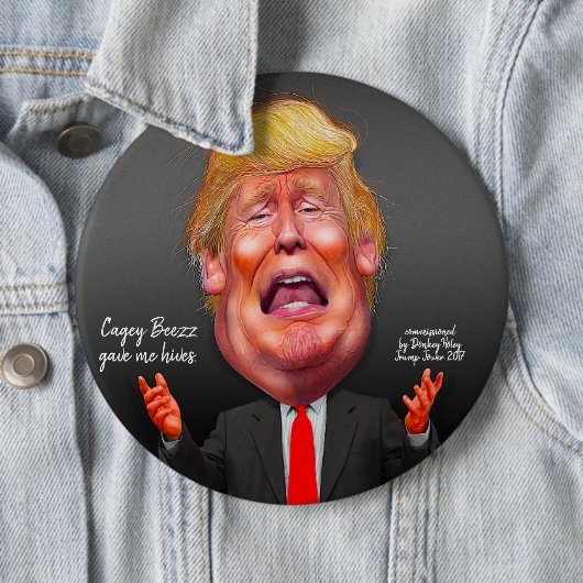 TRUMP-toets Ronde Button 6,0 Cm (In situ)