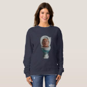 Trump Toilet Sweatshirt (Voorkant volledig)