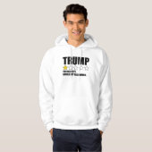 Trump - Too Fascisty Would Not Recommend Hoodie (Voorkant volledig)