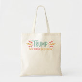 Trump Total Wanker Tote Bag (Voorkant)
