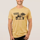 Trump Tower (Black on Light) T-Shirt (Voorkant)