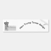 Trump Tower Bumpersticker (Voorkant)