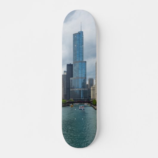 Trump Tower Chicago Persoonlijk Skateboard (Voorkant)