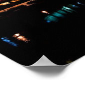 Trump Tower op de Chicago River Poster (Hoek)