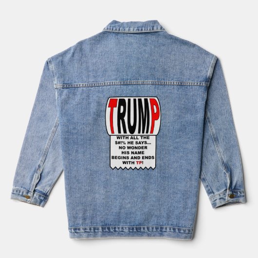 Trump TP! Denim Jacket (Achterkant)