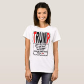 Trump TP! T-shirt (Voorkant volledig)