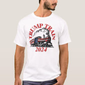 Trump Train 2024 T-Shirt (Voorkant)