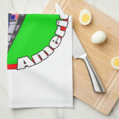 Trump Train America first Theedoek (Quarter Fold)