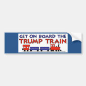 TRUMP TRAIN BUMPERSTICKER (Voorkant)