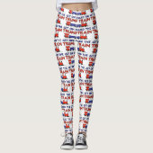 TRUMP TRAIN LEGGINGS (Voorkant)
