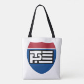Trump Train Tote Bag (Achterkant)
