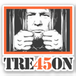Trump Tre45on Sticker