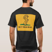 Trump Tread op mij T-shirt (Achterkant)