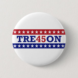 Trump Tredenbadge - TRE45ON Ronde Button 5,7 Cm