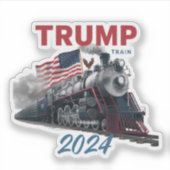 Trump trein 2024 sticker (Voorkant)