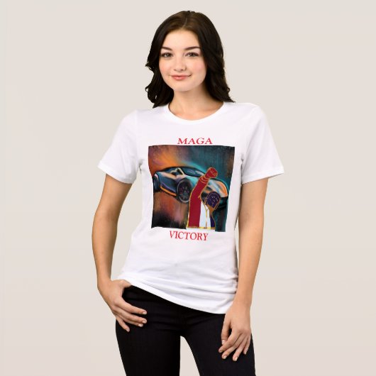 TRUMP Tri-Blend SHIRT (Voorkant volledig)