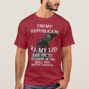 Trump Triomf van de Wil 1935 Geboorte Natie 1915 T-shirt