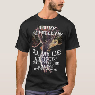 Trump Triomf van de Wil 1935 Geboorte van een Nati T-shirt
