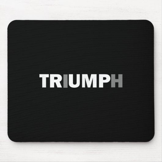Trump Triumph Patriottisch Shirt Muismat (Voorkant)