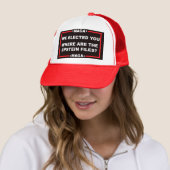 Trump Trucker Hat Pet (In situ)