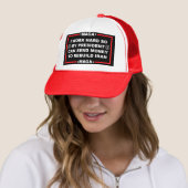 Trump Trucker Hoed Pet (In situ)
