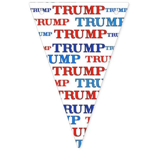 TRUMP TRUMP PARTY BANNER (Tweede vlag)