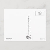 TRUMP Trumpet & Capitol Briefkaart (Achterkant)