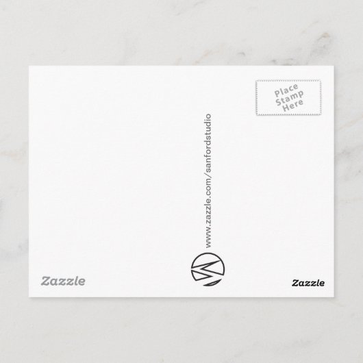 TRUMP Trumpet & Capitol Briefkaart (Achterkant)