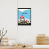 TRUMP Trumpet & Capitol Poster (Keuken)