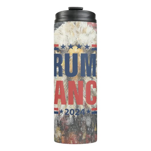 Trump Tumbler: "Trump Vance" Thermosbeker (Voorkant)