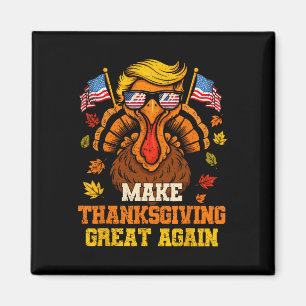 Trump Turkije Grappig Maak Thanksgiving Groot Agai Magneet