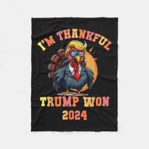 Trump Turkije Grappige meme Ik ben dankbaar dat Tr Fleece Deken