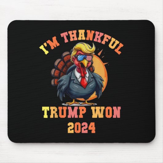Trump Turkije Grappige meme Ik ben dankbaar dat Tr Muismat (Voorkant)