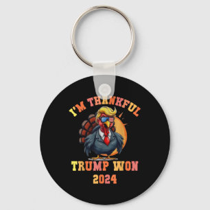 Trump Turkije Grappige meme in dankbaar Trump won  Sleutelhanger