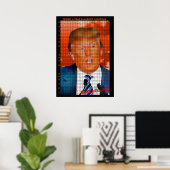 TRUMP UITZETKALENDER COUNTDOWN KALENDER POSTER (Thuiskantoor)