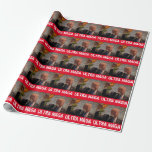 TRUMP ULTRA MAGA CHRISTMAS WRAPPINGPAPIER CADEAUPAPIER<br><div class="desc">DONALD TRUMP ULTRA MAGA WRAPPINGSPAPIER VOOR TWEEDE DAG OF CHRISTMAS</div>